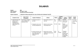 Pengembangan silabus di presentasikan oleh lisnawati novitasari deffi ratnasari fita zuqo amaliyah rizka pratiwi jaya a. Doc Silabus Ktsp Smp Lama Lia Yulia Herma Ii Academia Edu