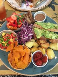 We try to use as much organic and fresh supply as available. Shake Cafe Del Corso Florence Restaurant Happycow