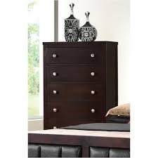 The bench has a height adjustable seat with unique dual column extension legs allowing for maximum comfort. 202095 Coaster Furniture Carlton Bedroom Chest