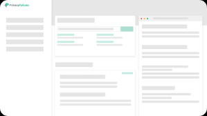 Just fill in a few details, including your company name, physical address, email address, website url, and check the box that indicates if your website uses cookies. 1 Privacy Policy Generator Privacy Policies