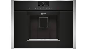 Basically a capsule coffee machine, such as nespresso, will need flushing through with water to clean the internal parts and a regular descaling. Neff C17ks61h0 Built In Fully Automatic Coffee Machine
