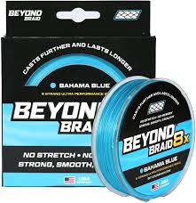 And the coarseness of the line helps it cut through grass or debris pretty easily. Amazon Com Beyond Braid Braided Fishing Line Abrasion Resistant No Stretch Super Strong Thin Diameter Superline Camo 4 Strand 8 Strand Braided Line Sports Outdoors