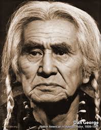 CHIEF DAN GEORGE Famous Native American Chiefs Series, Hollywood Film  Actor, Indian Poet