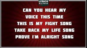 To play this content, you'll need the spotify app. Fight Song Rachel Platten Tribute Lyrics Video Dailymotion