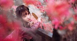 一路山花不负侬 hanfu fantasy model ancient chinese clothing