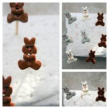 Des Boutons Lapins Mes Creations Fimo Polymer Isastuce Lapin Creation Fimo Fimo