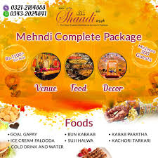 Complete Mehndi Package Rs 1100 Per Head Venue Food Decoration Minimum 300 Guests For More Information Package Details Cont Mehndi Facebook Sign Up