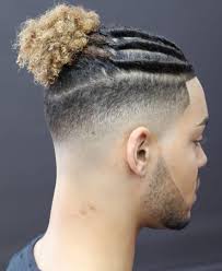 A man bun with a fade? 7 Types Of Man Bun Hairstyles Gallery How To