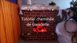 Étape 3 pour créer une cheminée en carton. Cheminee En Carton De Gwadelle Youtube
