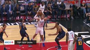 After blake griffin's dunk over kris humphries two arguments started nearly simultaneously: Blake Griffin With The Monster Dunk On Rudy Gobert Youtube