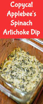 Do You Love Applebee S Spinach Artichoke Dip Now You Can Make It At Home Yourself With This Almost Exa Recipes Copykat Recipes Applebees Spinach Artichoke Dip