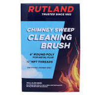 Rutland 6 in. Chimney Sweep Round Cleaning Poly Brush 16906 - The Home Depot