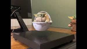 3d Printed Levitating Baby Yoda In Pod Youtube