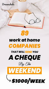 Legit Online Jobs That Pay Weekly 89 Companies Hiring Now In 2020 In 2020 Work From Home Companies Online Work From Home Online Jobs