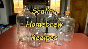 Don't know what to brew next? Scaling Homebrew Recipes Youtube