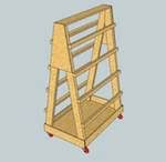 Take a quick outlook of diy rolling garment rack shared by ben uyeda that is fantastic easy to build furniture for homes. Workshop Clamps Woodworkersworkshop