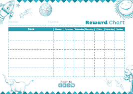 Blank Reward Chart Template Lamasa Jasonkellyphoto Co