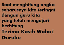 Maybe you would like to learn more about one of these? Kata Kata Bijak Buat Ibu Guru