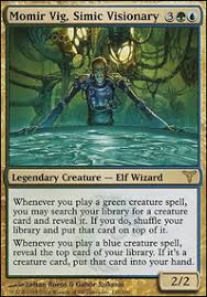 Momir Vig Simic Symbiosis Duel Commander Mtg Deck