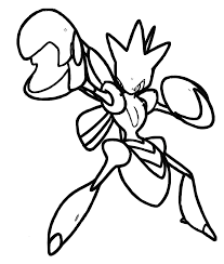 Check out amazing mega_blaziken artwork on deviantart. Pokemon Scizor Coloring Pages Coloring Home