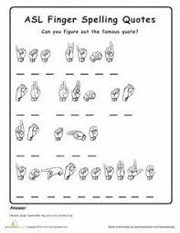 Sign Language Printable Work Sheets Google Search Sign Language Alphabet Sign Language Words Sign Language For Kids
