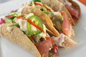 Check spelling or type a new query. The Best Thing I Ever Ate Ahi Tuna Tacos With Pickled Cabbage And Sriracha Crema Dash Of Les