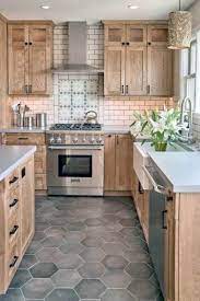 Darker wood floor tiles for kitchen Top 50 Best Kitchen Floor Tile Ideas Flooring Designs