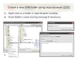 To unlock a folder, reset the permissions as they were previously. Subversion Tutorial Version Control Menggunakan Tortoise Svn The