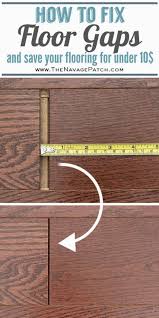 How To Fix Floating Floor Gaps Diy Home Repair Diy Flooring Diy Home Improvement