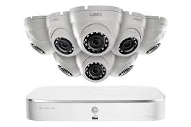 All bullet type cameras hard drive included: 8 Channel 2k Resolution Ip Security Camera System With 8 Color Night Vision Dome Cameras Lorex