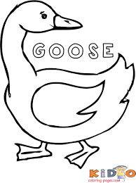 Enjoy these free geese coloring pages to color, paint or crafty educational projects for young children, preschool, kindergarten and early elementary. Geese Coloring Pages Coloring Home