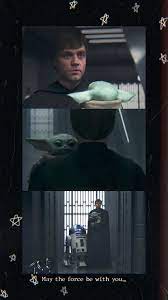 Una, ¿de dónde viene luke skywalker a salvar a grogu (el artista antes conocido como baby yoda)? Wallpaper Luke Skywalker And Grogu The Mandalorian Star Wars Background Star Wars Pictures Star Wars Wallpaper