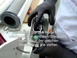 Gratis lieferung deutschlandweit telefonisch unter: Motor Austauch Von Wintergartenmarkise Youtube