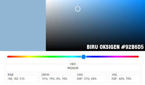 Misal, saya ingin mengganti background menjadi warna biru. 21 Daftar Macam Macam Warna Biru Beserta Nama Dan Kode Warnanya