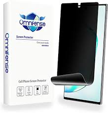 The exynos 9825/snapdragon 855 chipset is paired with 12gb of ram and 256/512gb of storage. Omnifense Galaxy Note 10 Plus Privacy Screen Protector Enhanced Adhesive Soft Film Support In Screen Unlock Case Friendly Anti Spy Not Tempered Glass For Note 10 And Note 10 5g 2 Pack Amazon Ca Electronics