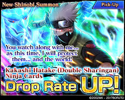 New Shinobi Kakashi Hatake Double Naruto X Boruto Ninja Voltage Facebook Through the use of complete body — susanoo, kakashi is able to create several large projectiles shaped like obito uchiha's mangekyō sharingan, which he imbues with kamui. naruto x boruto ninja voltage