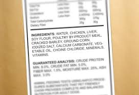 That means that ingredients that people used to avoid in dog foods are now more acceptable. Dog Food Label Lessons How To Read The Ingredient List Petmd