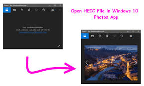 You'll see thumbnails for heic files in file explorer on windows 10 (or windows explorer on windows 7), and they'll open in the standard windows photo viewer. How To Open Heic File In Windows 10 Photos App