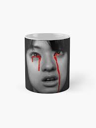 Gogo Yubari blood tears from Kill Bill Coffee Mug