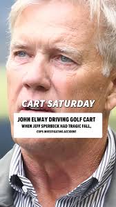 #NFL legend #JohnElway was driving the golf cart in the accident that left  his longtime friend, Jeff Sperbeck,