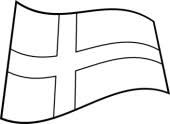 Image result for swedish flag and white flag