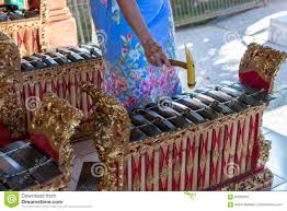 Woman Hands And Traditional Balinese Music Instrument Gamelan Bali Island Indonesia Stock Image Image Of Cremate Gamelan 92005243