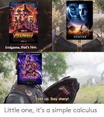 20 Funniest Avengers Endgame Vs Avatar Memes
