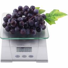 mainstays silver digital kitchen scale