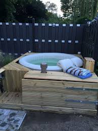 Homedesignideas Swimmingpooldesign Swimmingpools Backyard Swim Spa And Ja Whirlpool Garten Whirlpool Garten Aufblasbar Whirlpool Deck