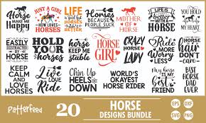 Download Horse Bundle Horse Lovers Designs Graphic By Patternfeed Creative Fabrica