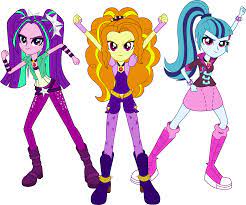 Equestria Girls - The Dazzlings by Givralix on DeviantArt