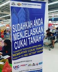 Pembayaran cukai tanah dikaunter boleh dibuat di 1. Jom Bayar Pejabat Daerah Dan Tanah Melaka Tengah Pdtmt Facebook