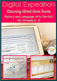 Learning About Anne Frank Digital Expedition In 2020 Middle School English Language Arts English Lesson Plans Secondary English Classroom