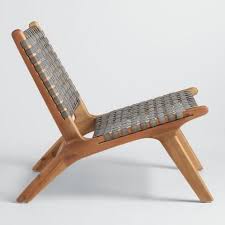 Gray Strap Girona Outdoor Accent Chairs Set Of 2 World Market Accent Chair Set Chair Chair Set